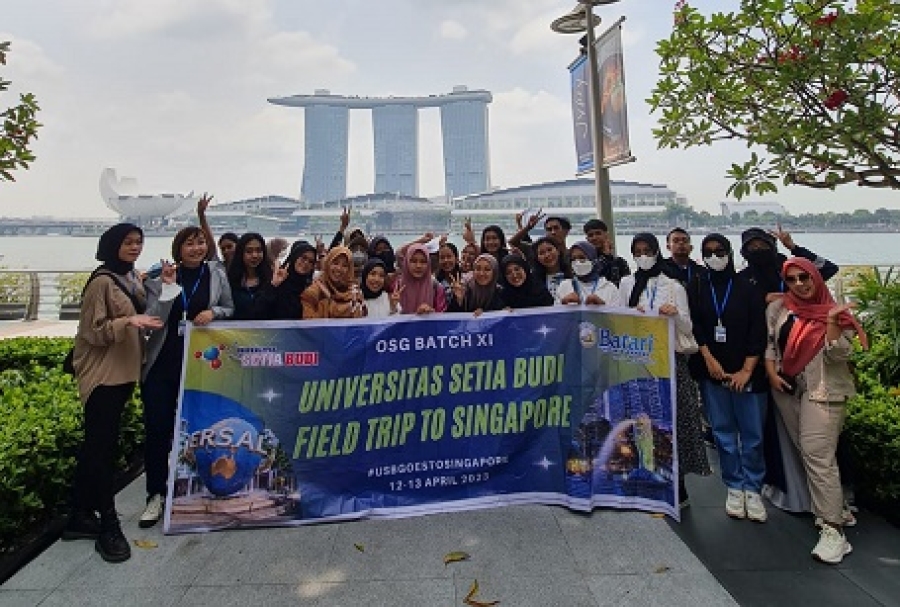 USB Kembali Berangkatkan Mahasiswa ke Singapura